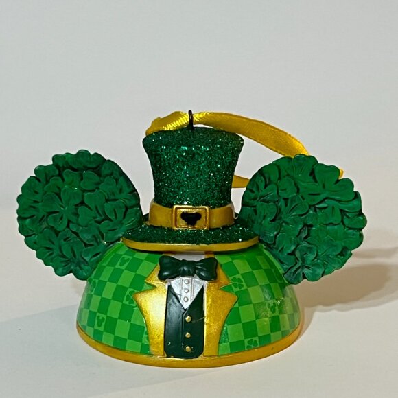 Disney St Patrick's Day Ear Hat Christmas Ornament Limited Edition - Picture 1 of 5